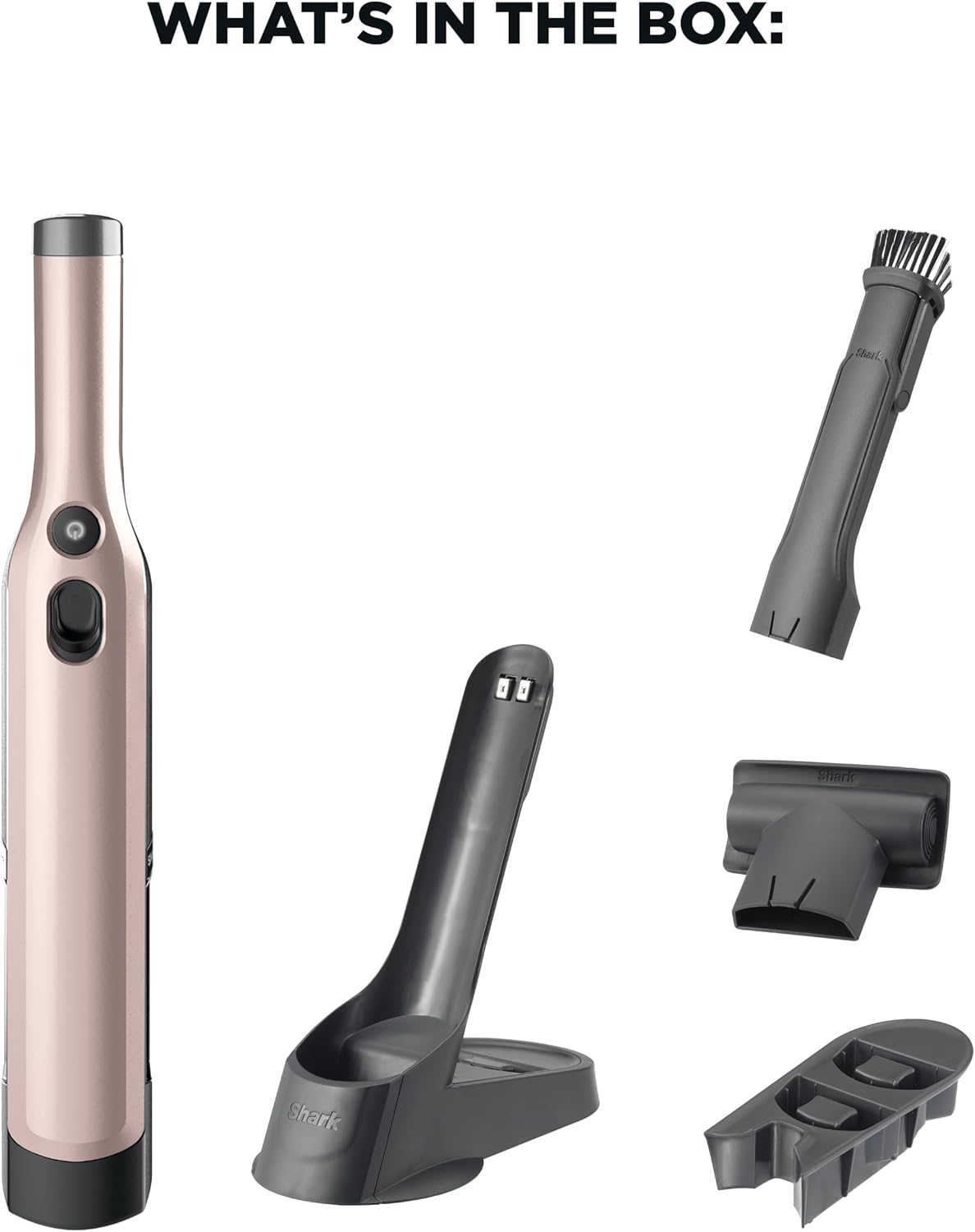 Shark WANDVAC Cordless Handheld Vacuum 1.4lb Lightweight Portable with Charging Dock Rose Gold - Image 10