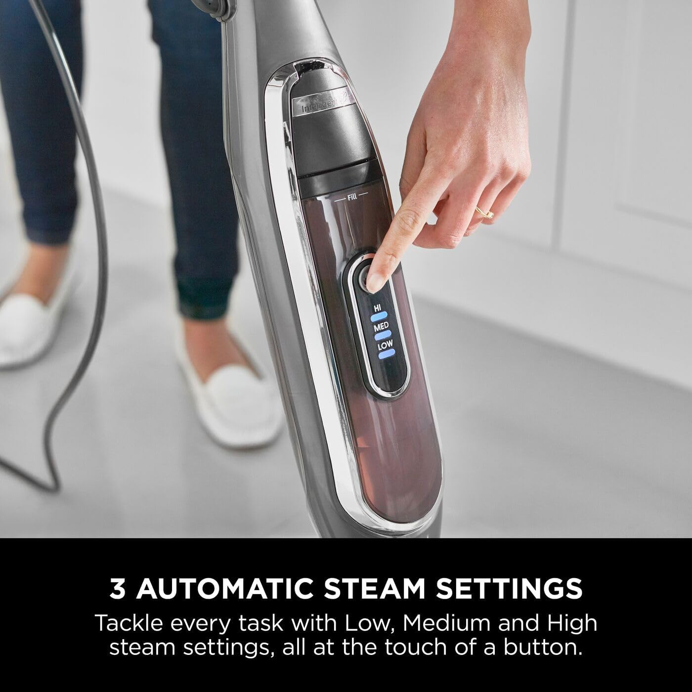 Shark S6003UK Klik n'Flip Steam Mop Intelligent Steam Control Steam Blaster 2 Washable Pads Hard Floor Cleaner - Image 4