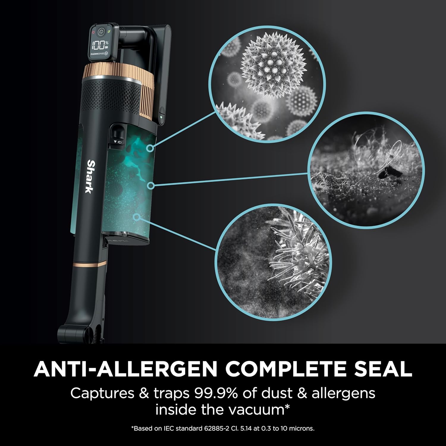 Shark Stratos IZ400UKTBK Pet Pro Cordless Vacuum Cleaner | Anti Hair Wrap Plus | Car Kit | Clean Sense IQ - Image 13