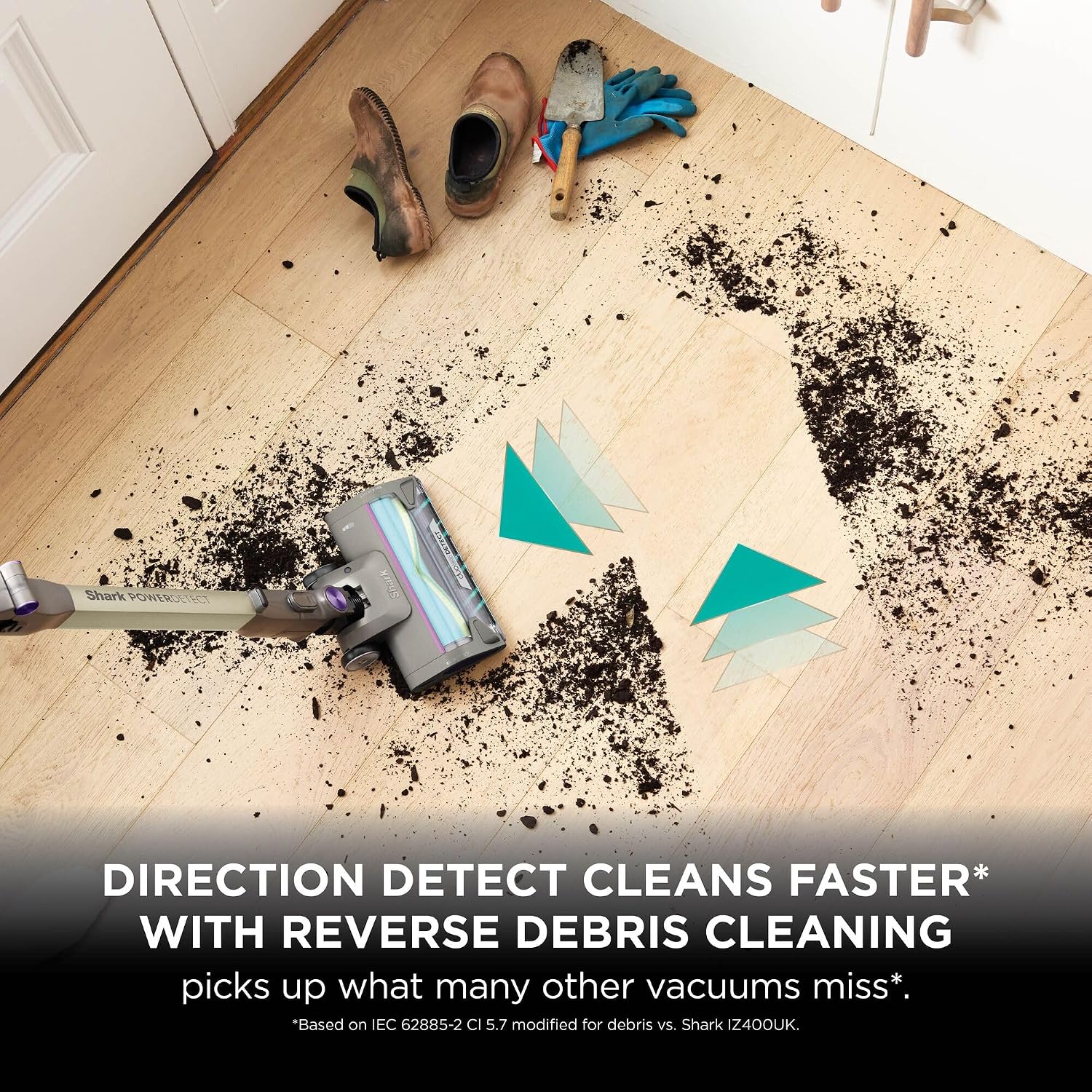 Shark PowerDetect IP3251UKT Cordless Vacuum Cleaner 2L Auto-Empty Base DuoClean 70min Runtime Anti Hair Wrap - Image 13