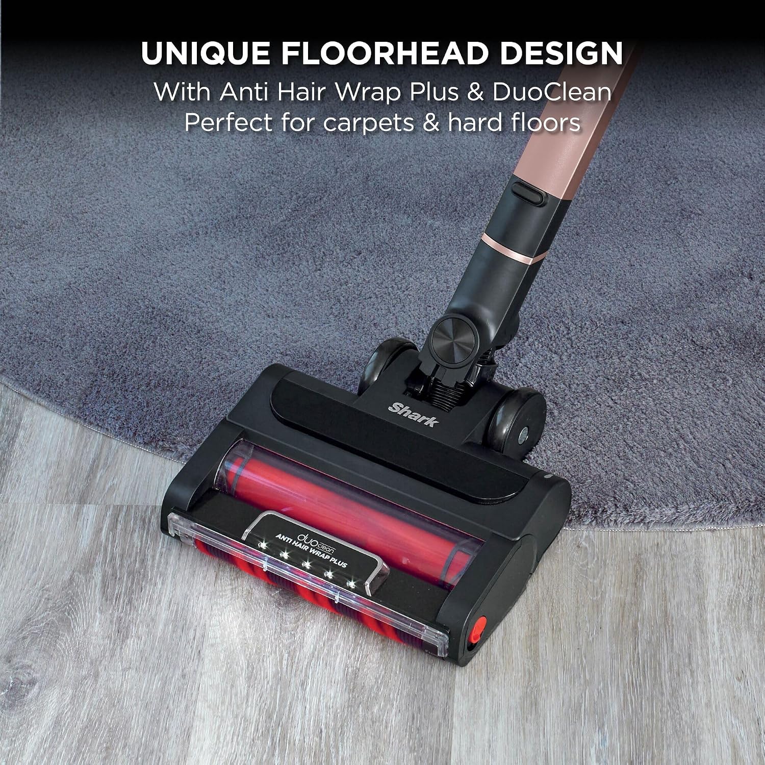 Shark Stratos IZ400UK Cordless Vacuum Cleaner | Anti Hair Wrap Plus | Clean Sense IQ | 60 Min Runtime - Image 6