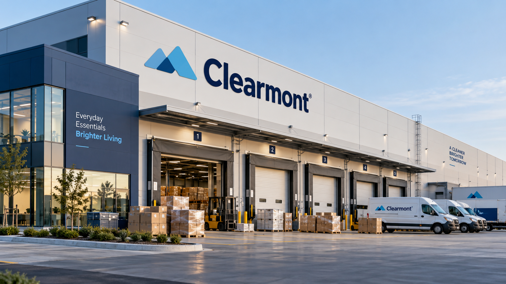 Illustrative Clearmont distribution center concept